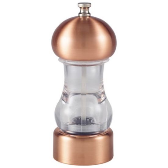 Picture of SALT/PEPPER GRINDER COPPER & ACRYLIC 14CM