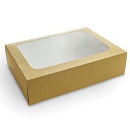 Picture of CASE OF (50) VEGWARE SANDWICH PLATTER BOX  31x22.5x8.2CM