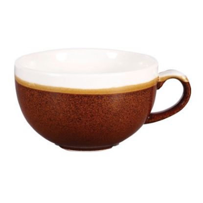 Picture of MONOCHROME CAPPUCCINO CUP 12oz CINNAMON BROWN (12)