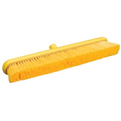 Picture of HYGIENE PLATFORM  BROOM HEAD MEDIUM 600MM YELLOW