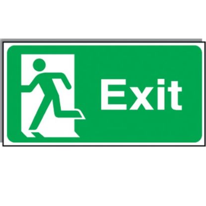 Picture of EXIT MAN RUNNING LEFT 150X300MM