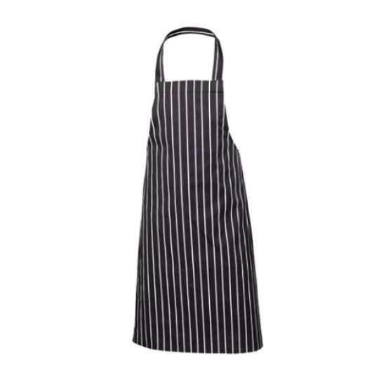 Picture of BUTCHERS APRON STRIPE NAVY 70 x 100cm