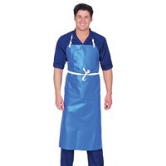 Picture of APRON PVC NYLON 41"x37" BLUE