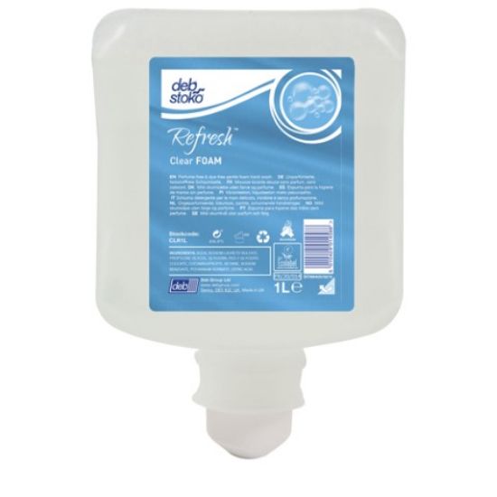 Picture of DEB REFRESH PURE CLEAR FOAM 1LTR (6)