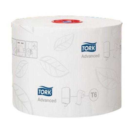 Picture of TORK AUTO SHIFT T6 MID-SIZE TOILET ROLL 2 PLY 100m (27)