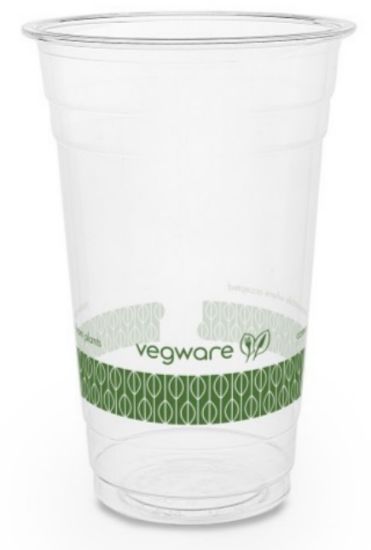 Picture of CASE OF 1000 VEGWARE 20OZ PLA COLD CUP   R600Y-VW 96 SERIES 