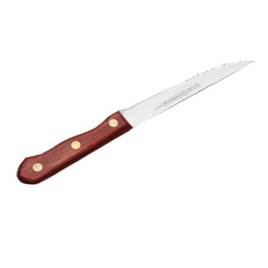 Picture of STEAK KNIFE 3 STUD ROSEWOOD HANDLE