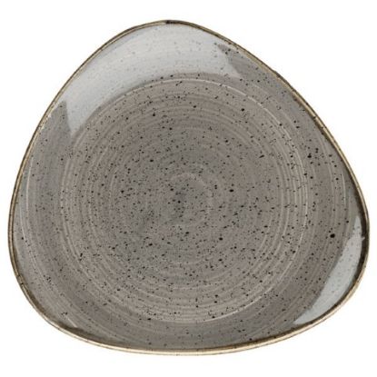 Picture of CASE OF 12 STONECAST LOTUS PLATE 10" PEPPERCORN GREY