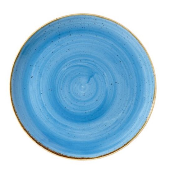 Picture of CASE OF 12 STONECAST EVOLVE COUPE PLATE 11.25" CORNFLOWER BLUE