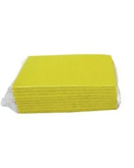 Picture of JANGRO CONTRACT SCOURER YELLOW 22 X 15CM     (10)