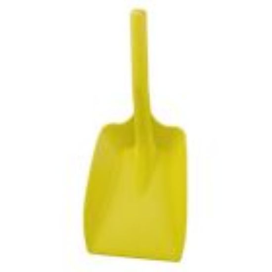 Picture of JANGRO HYGIENE HAND SHOVEL WITH SOFT GRIP YELLOW