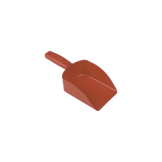 Picture of JANGRO HYGIENE PLASTIC HAND SCOOP 24CM RED