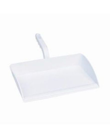 Picture of OPEN PLASTIC DUSTPAN 300MM WHITE