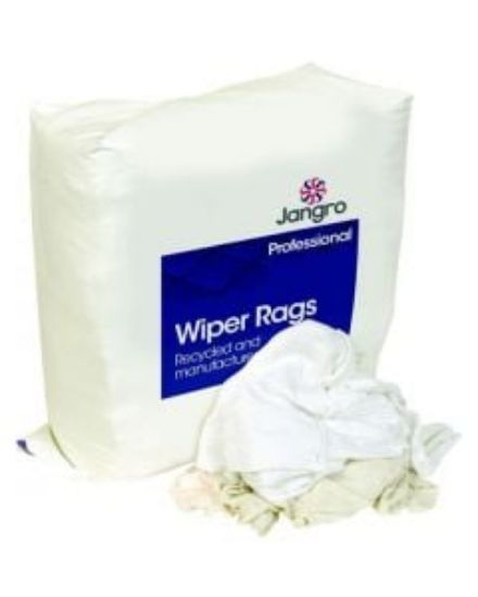 Picture of JANGRO TOWELLING WIPERS/RAGS PINK LABEL 9KG