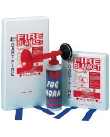 Picture of FIRE ALARM/FOG HORN AND GAS CANISTER (CFC FREE)