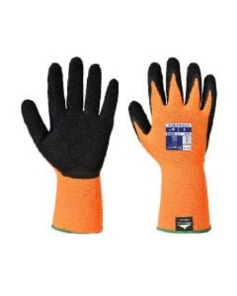 Picture of HI VIS GRIP GLOVE ORANGE/BLACK SIZE 8/M