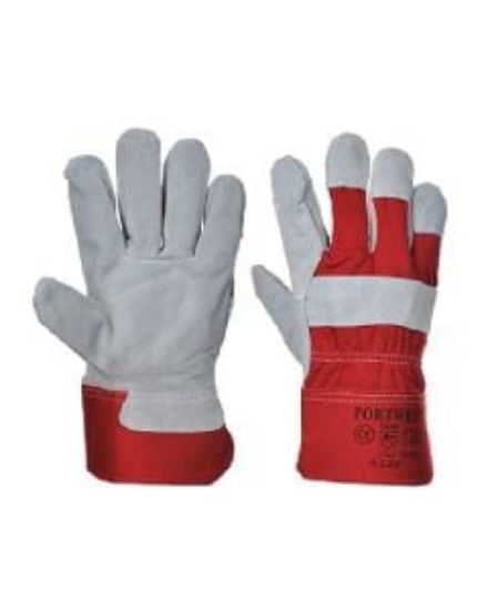 Picture of PREMIUM CHROME RIGGER GLOVE RED SIZE XL/10.5