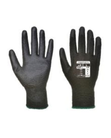 Picture of PU PALM GLOVE BLACK SIZE 10/XL