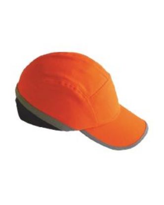 Picture of HI VIS BUMP CAP ORANGE WITH MESH PANEL