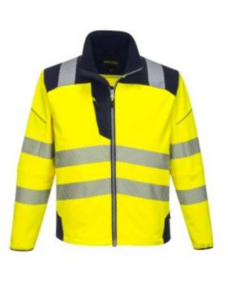 Picture of VISION HI VIS SOFTSHELL YELLOW SIZE M