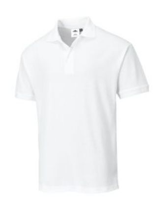 Picture of NAPLES POLO SHIRT WHITE MENS M