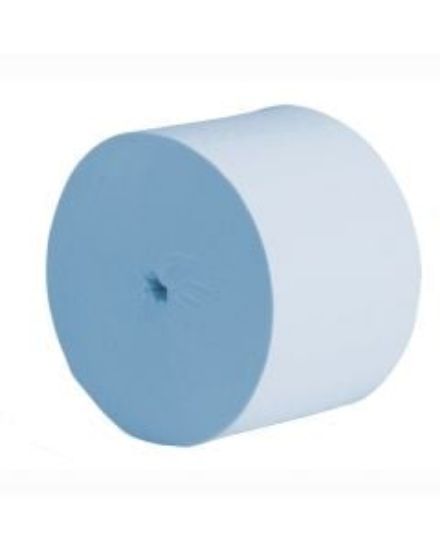 Picture of JANGRO CORELESS CENTREFEED 2PLY BLUE 150M 175MM (6)