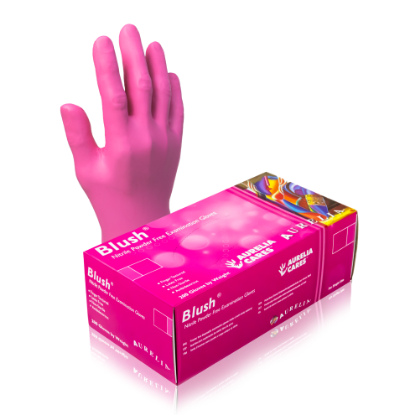 Picture of AURELIA BLUSH PINK NITRILE GLOVE - MEDIUM (200)