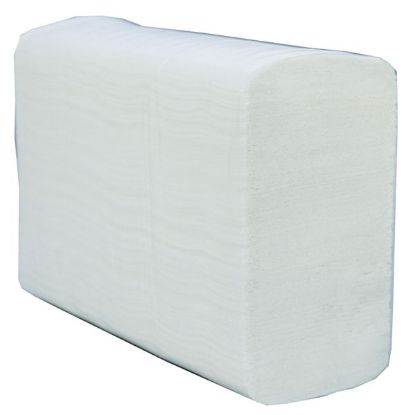 Picture of CONTRACT HAND TOWEL Z FOLD 1 PLY WHITE (3000) 
