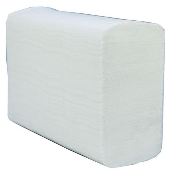 Picture of CONTRACT HAND TOWEL Z FOLD 1 PLY WHITE (3000) 