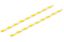 Picture of YELLOW STRIPE PAPER BIODEGRADABLE STRAWS 8" (PACK OF 250)