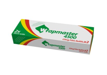 Picture of WRAPMASTER CLING FILM 45CM 500MTR (CASE OF 2)