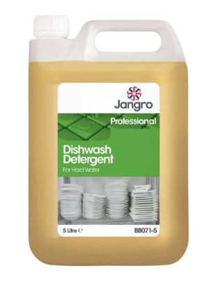 Picture of JANGRO DISHWASH HARD WATER DETERGENT 5LTR (CASE OF 2) **DG**