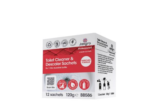 Picture of JANGRO ENVIRO TOILET CLEANER & DESCALER SACHETS 1L (12)