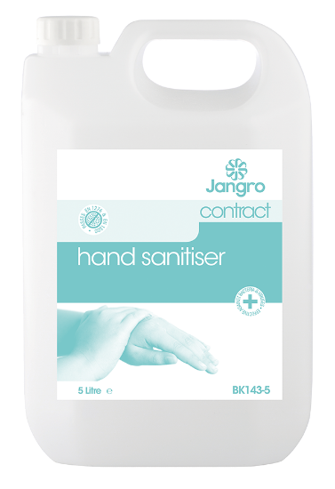 Picture of JANGRO CONTRACT ETHANOL ALCOHOL HAND SANITISER 5LTR (2) **DG**