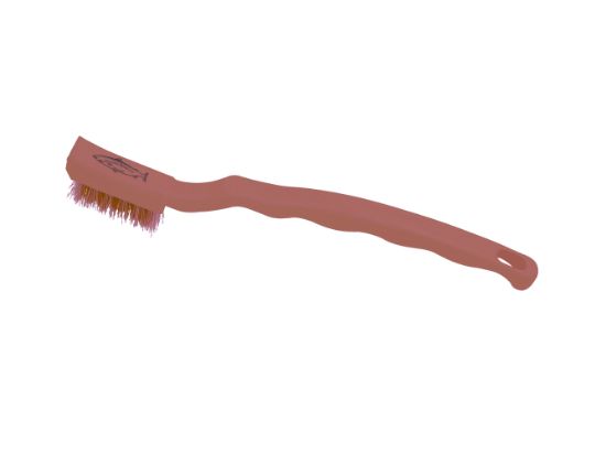 Picture of MEDIUM NICHE BRUSH RED