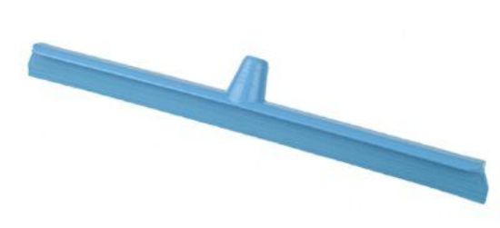 Picture of HYGIENE SINGLE BLADE OVERMOULDED FLOOR SQUEEGE 600MM BLUE