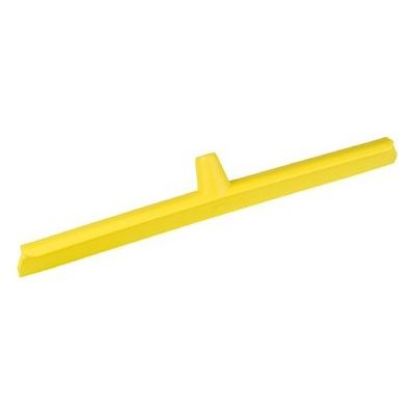 Picture of HYGIENE SINGLE BLADE OVERMOULDED FLOOR SQUEEGE 600MM YELLOW