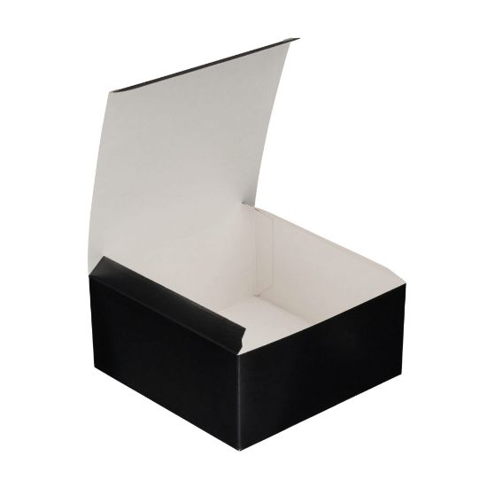Picture of BLACK FOLDED FOOD BOX 5" X 5" (CASE OF 500)