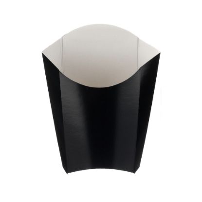 Picture of BLACK FOLDED BOARD CHIP SCOOP MEDIUM (CASE OF 500)