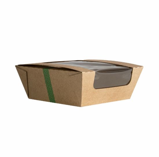 Picture of MICROFLUTE HINGED WINDOW HOT BOX 6" X 6" (CASE OF 210)