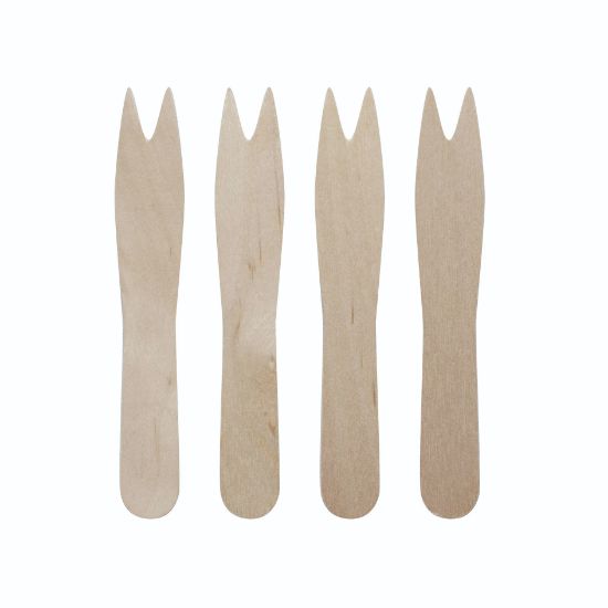 Picture of WOODEN CHIP FORKS (PACK OF 1000)