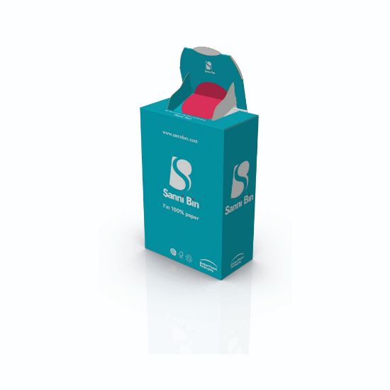 Picture of SANNI BIN FLAT PACK DISPOSABLE SANITARY UNIT (CASE OF 10)
