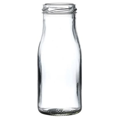 Picture of CASE OF 20 MINI MILK BOTTLES 5.25OZ 15CL