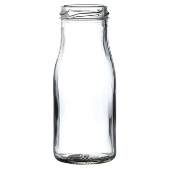 Picture of CASE OF 20 MINI MILK BOTTLES 5.25OZ 15CL