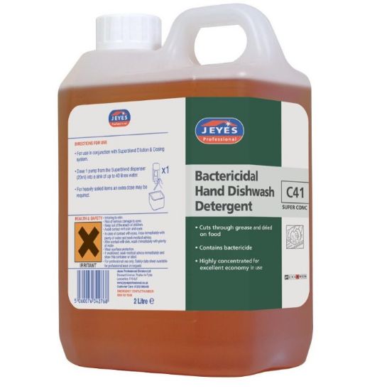 Picture of SUPERBLEND C41 BACTERICIDAL HAND DISHWASH DETERGENT 2LTR (2)