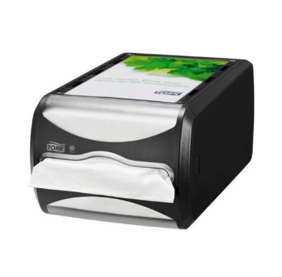 Picture of NAPKIN LUNCH 32CM X 32CM BLACK 2PLY (PACK OF 125)